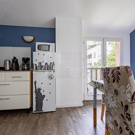 T2 Toulouse 40M2, Lit Queen Size, Climatisation, Quartier Sympa, Terrasse Esterno foto